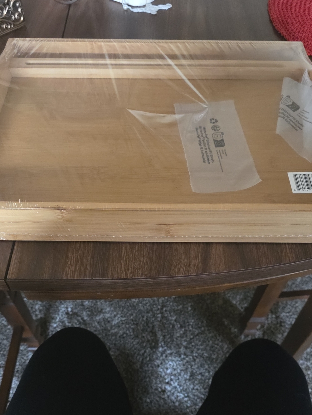 BAMBOO Natural Bamboo Serving Tray